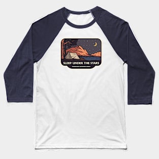 Sleep Under The Stars Baseball T-Shirt